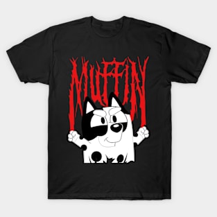 Muffin Bluey Metal T-Shirt